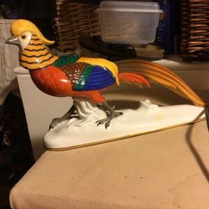 Antique rehscherzer Bavaria golden peasant